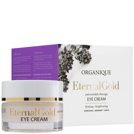 Przeciwzmarszczkowy krem pod oczy ETERNAL GOLD 15 ml