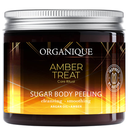 Cukrowy peeling do ciała Amber Treat 200 ml
