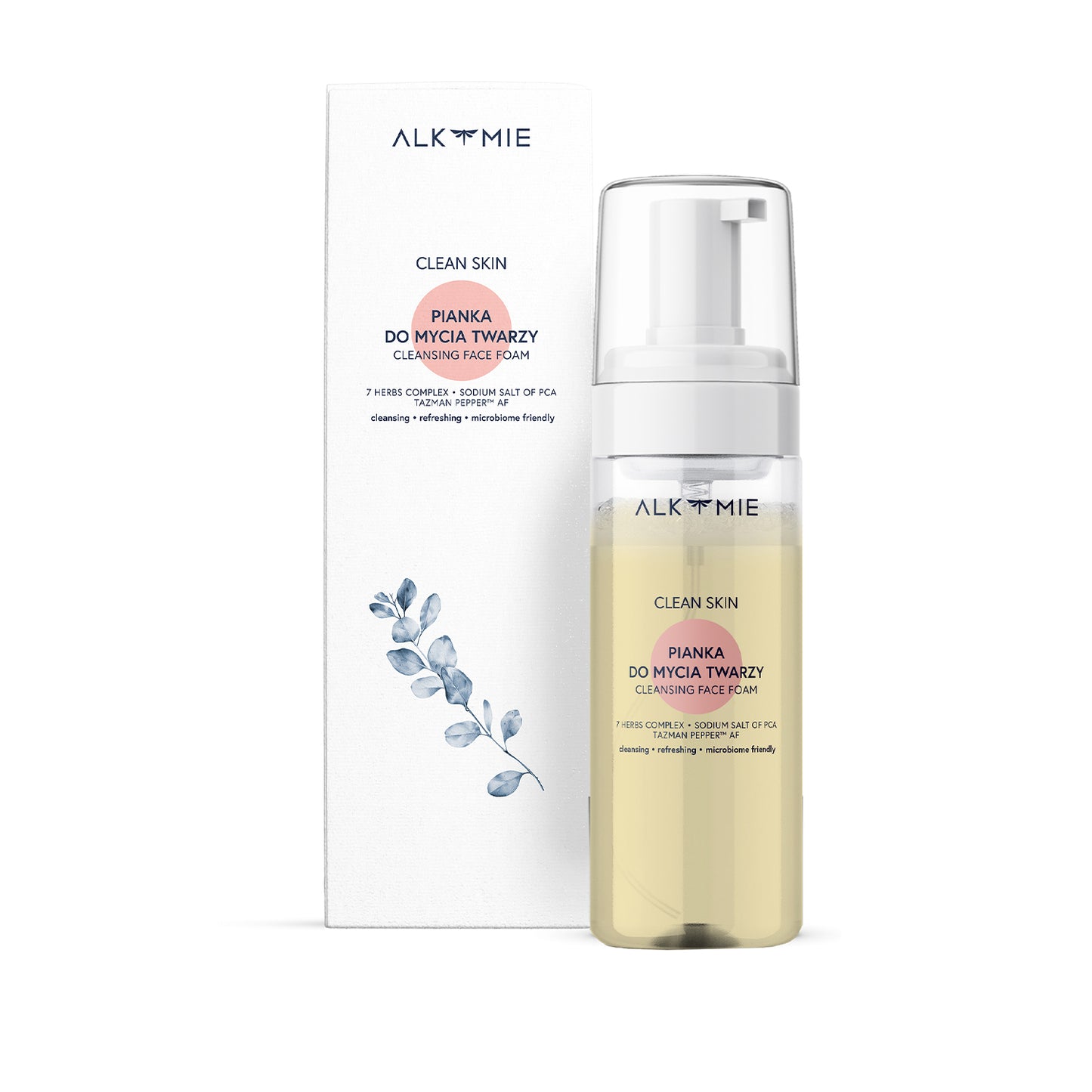 ALKMIE Clean Skin, Pianka do mycia twarzy