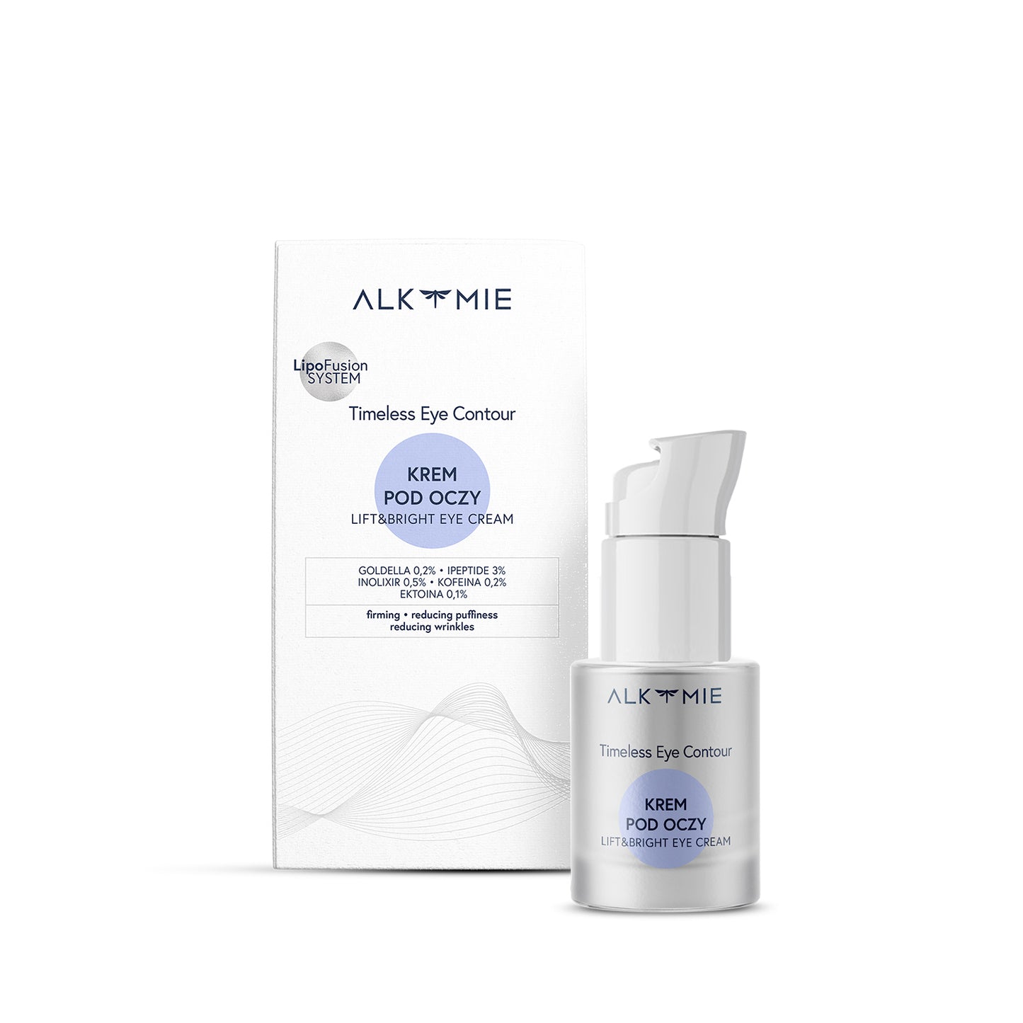 ALKMIE Timeless Eye Contour Krem pod oczy z luteiną
