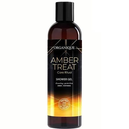 Wygładzający żel pod prysznic AMBER TREAT