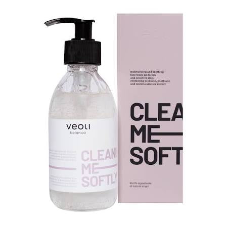 VEOLI CLEANING ME SOFTLY nawilżająco - łagodzący żel do mycia twarzy do skóry suchej i wrażliwej