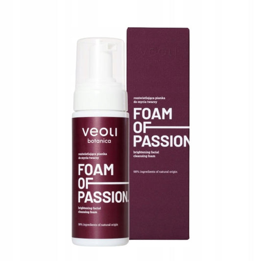 VEOLI Rozświetlająca pianka do mycia twarzy FOAM OF PASSION