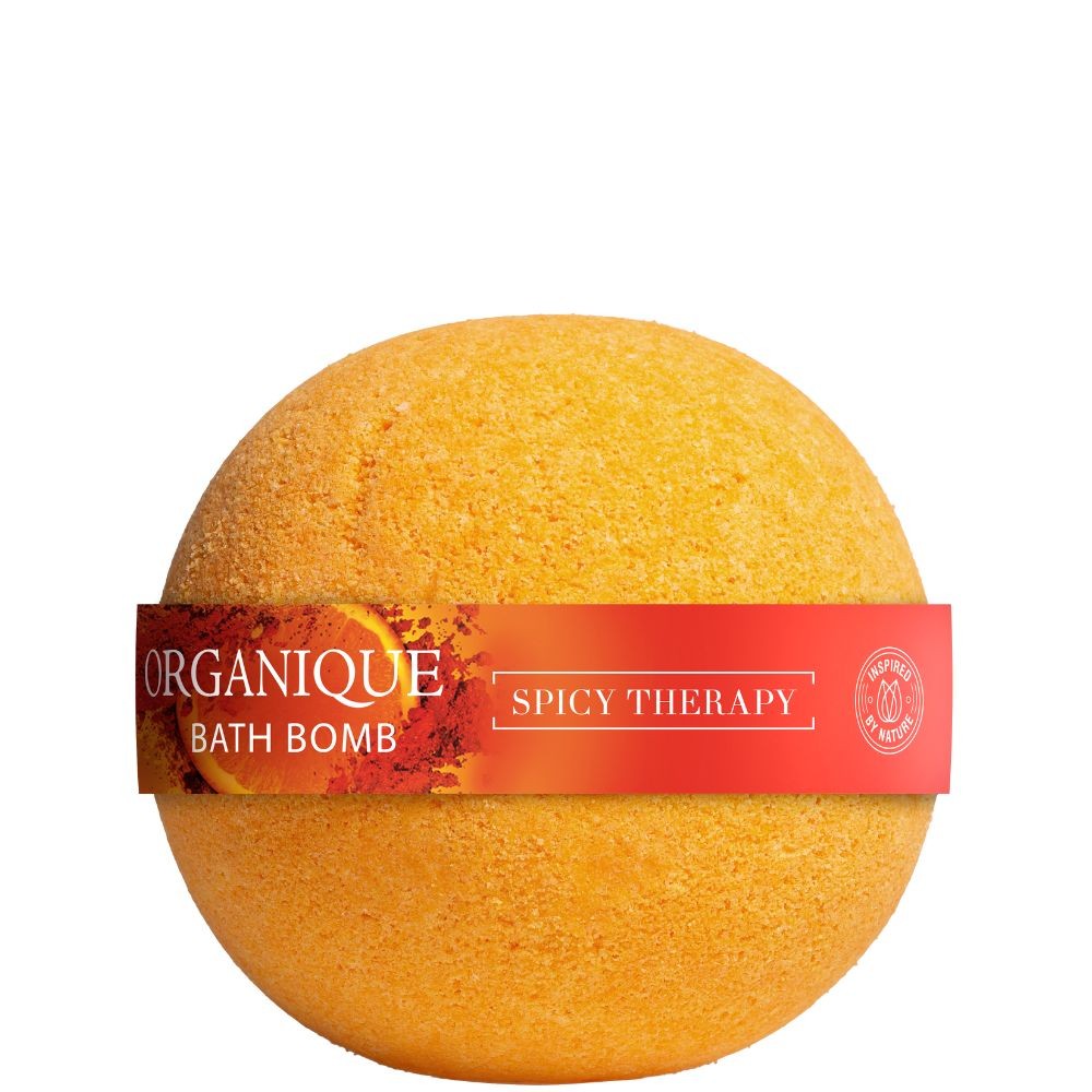 Zestaw Spicy Therapy, Kula do kąpieli + Nektar do kąpieli + Żel pod prysznic